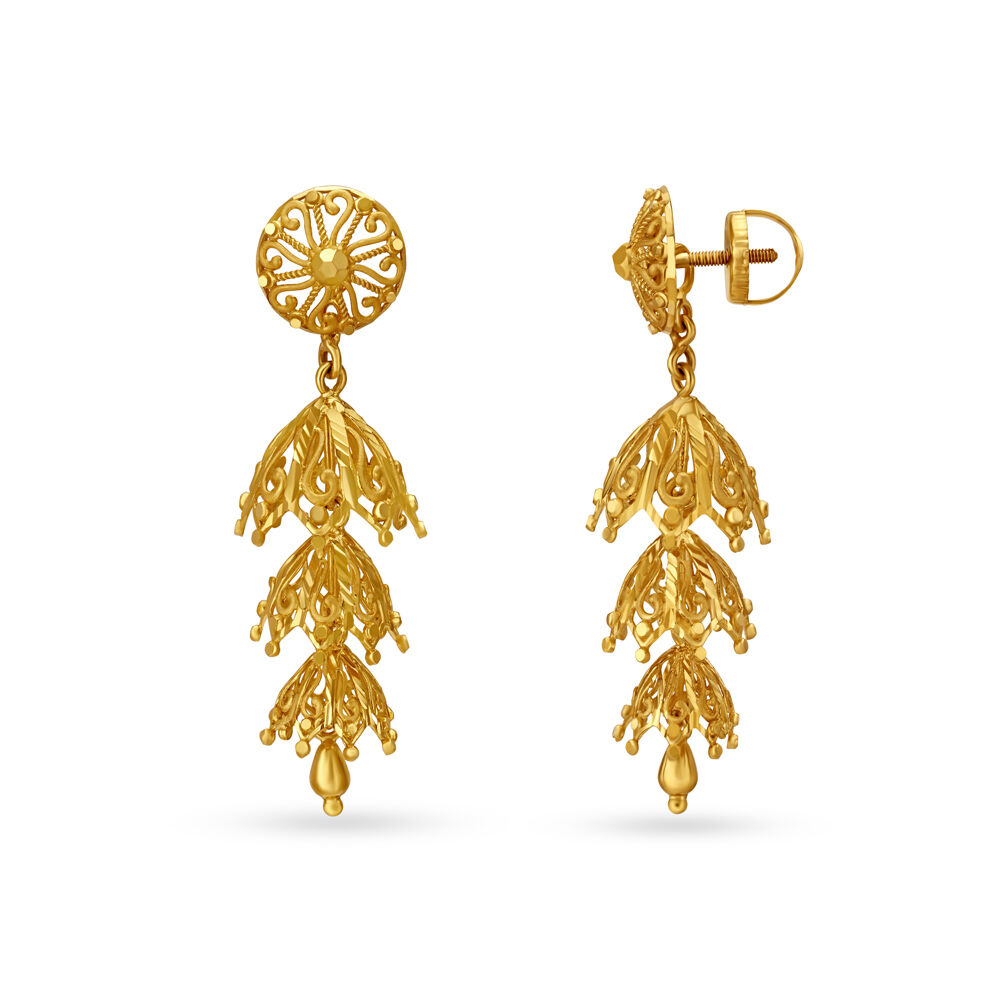 TANiSHQ Enchanting Traditional Gold Jhumkas in Pune - Dealers,  Manufacturers & Suppliers - Justdial