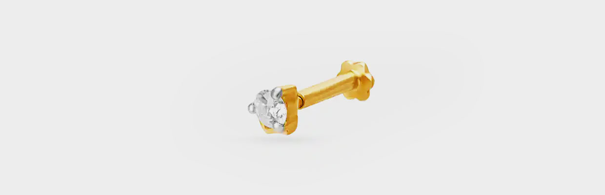 Tanishq nose online ring diamond