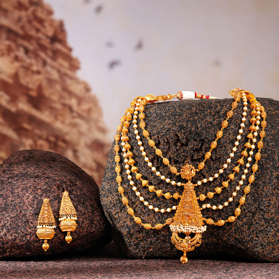 Tanishq coral store jewellery