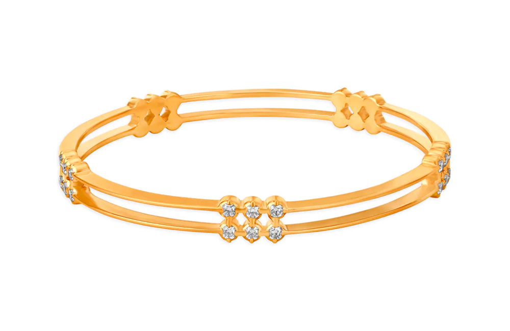 Diamond bangles deals for daily wear