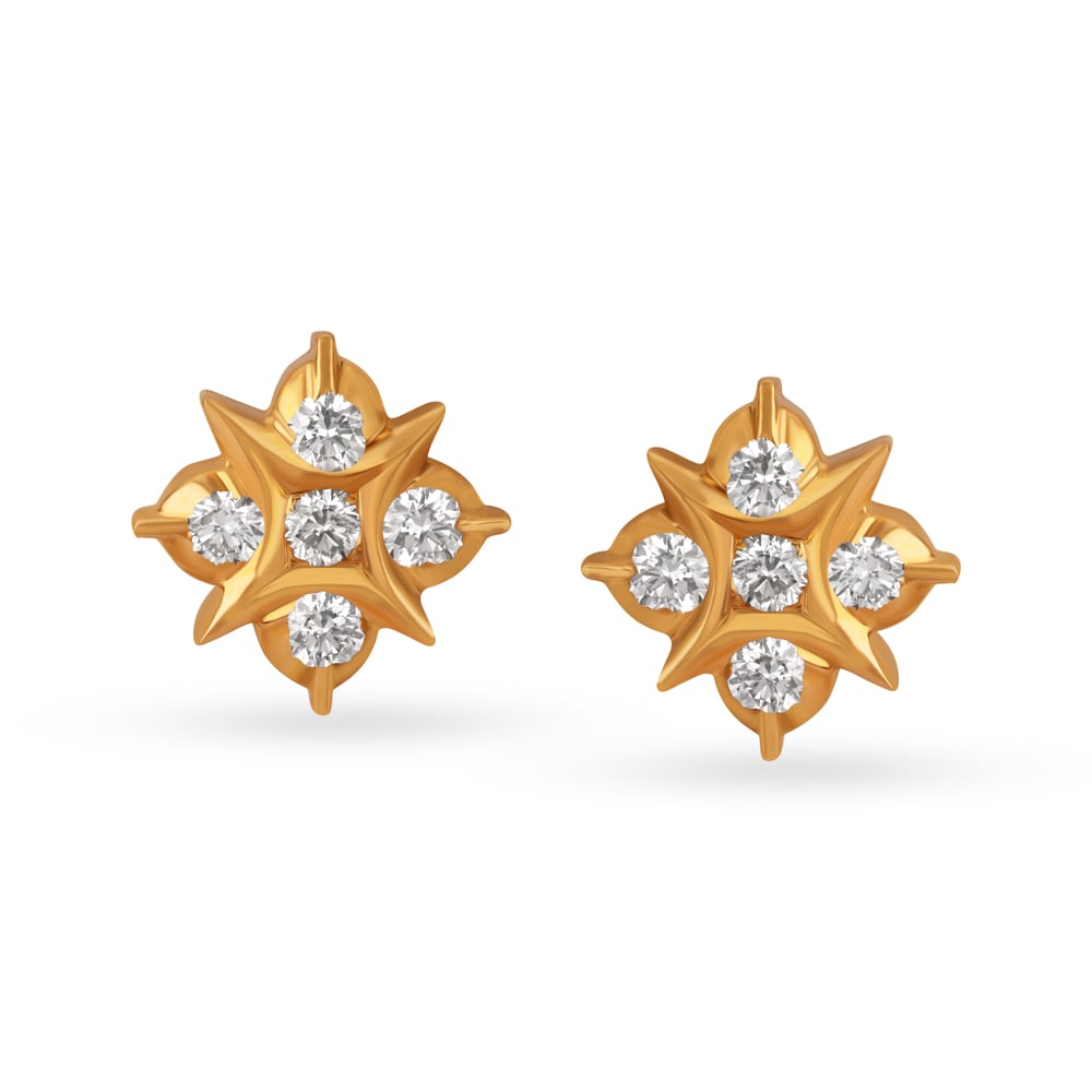 

Striking 7 Stone Diamond Stud Earrings