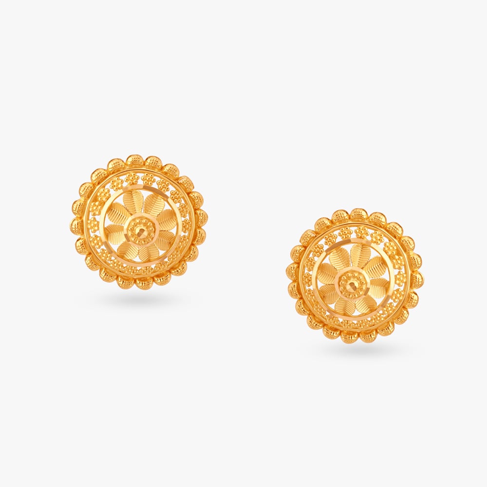 Luminous Treasures Stud Earrings