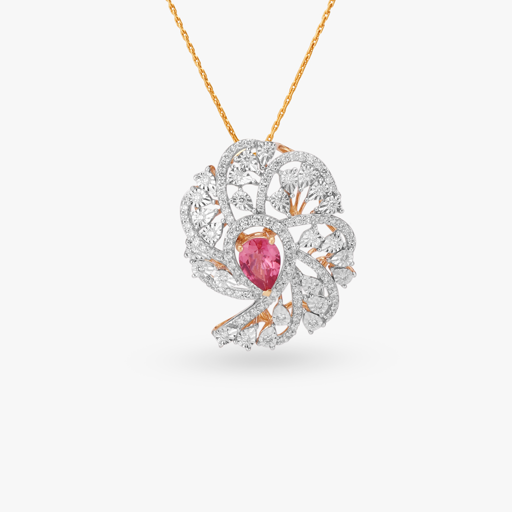 

Radiant Diamond Pendant