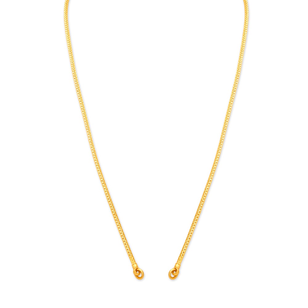 

Simple Yellow Gold Box Chain