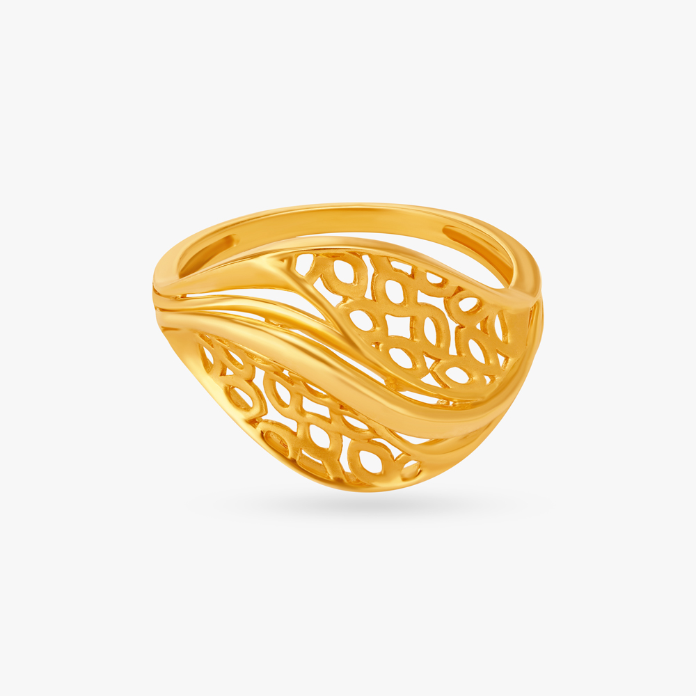 Contemporary Jali Ring