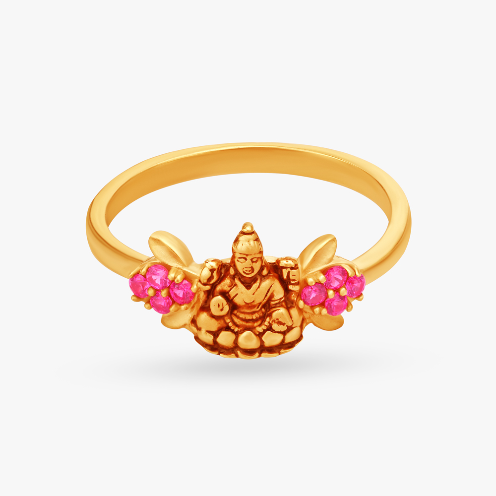 

Divine Gold Finger Ring