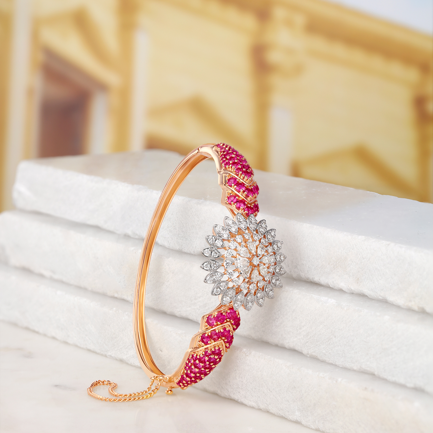 Tanishq ruby store bracelet