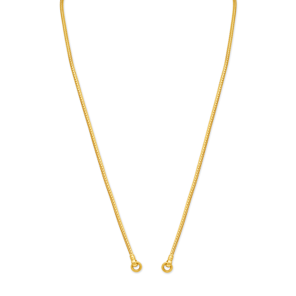 

Sheer Yellow Gold Oblique Chain