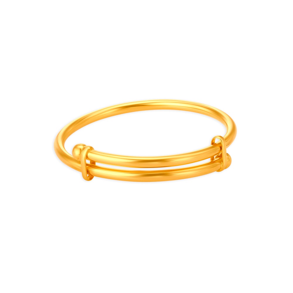 

Classic Minimalist Gold Bangle