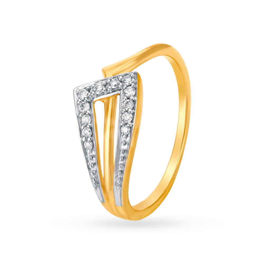 Artistic Diamond Ring