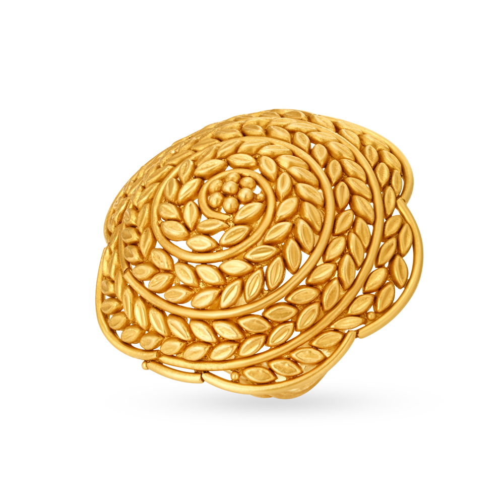 Tanishq antique outlet gold rings