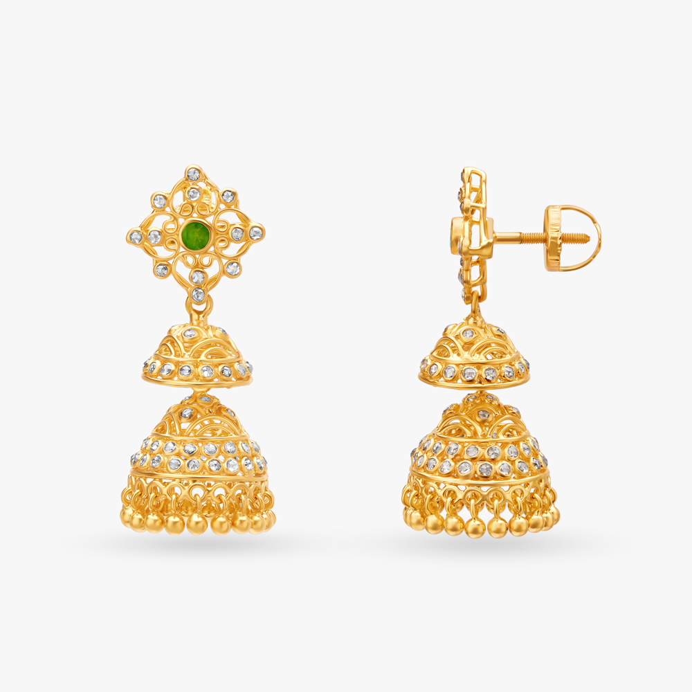 

Classical Treasure Jhumka