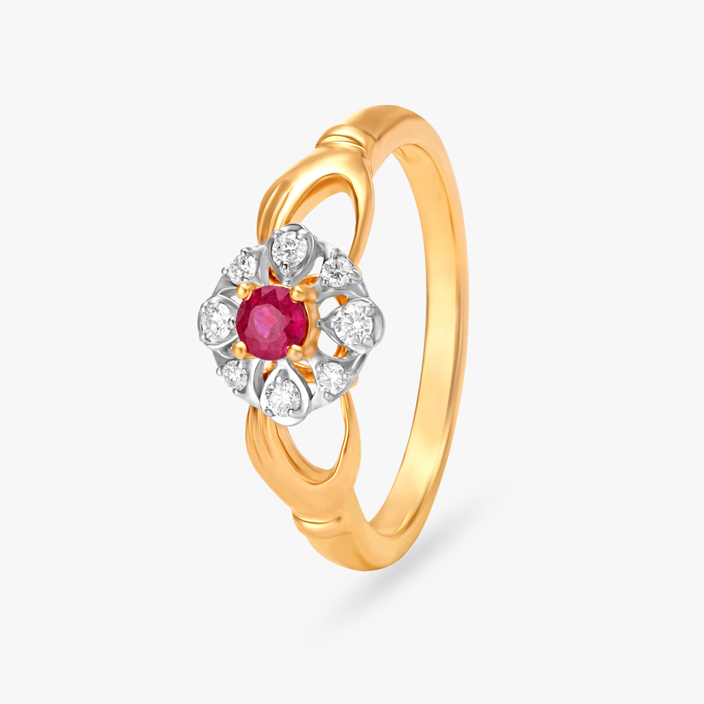 Ruby on sale ring tanishq