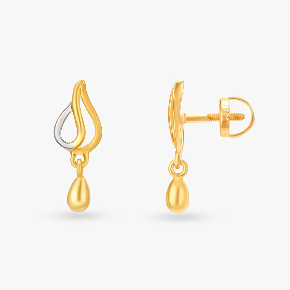 

Contemporary Grace Drop Earrings