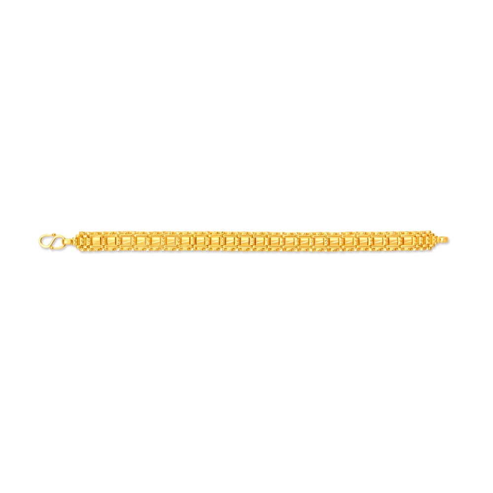 

Striking Gold Bracelet Perfect for Any Bride