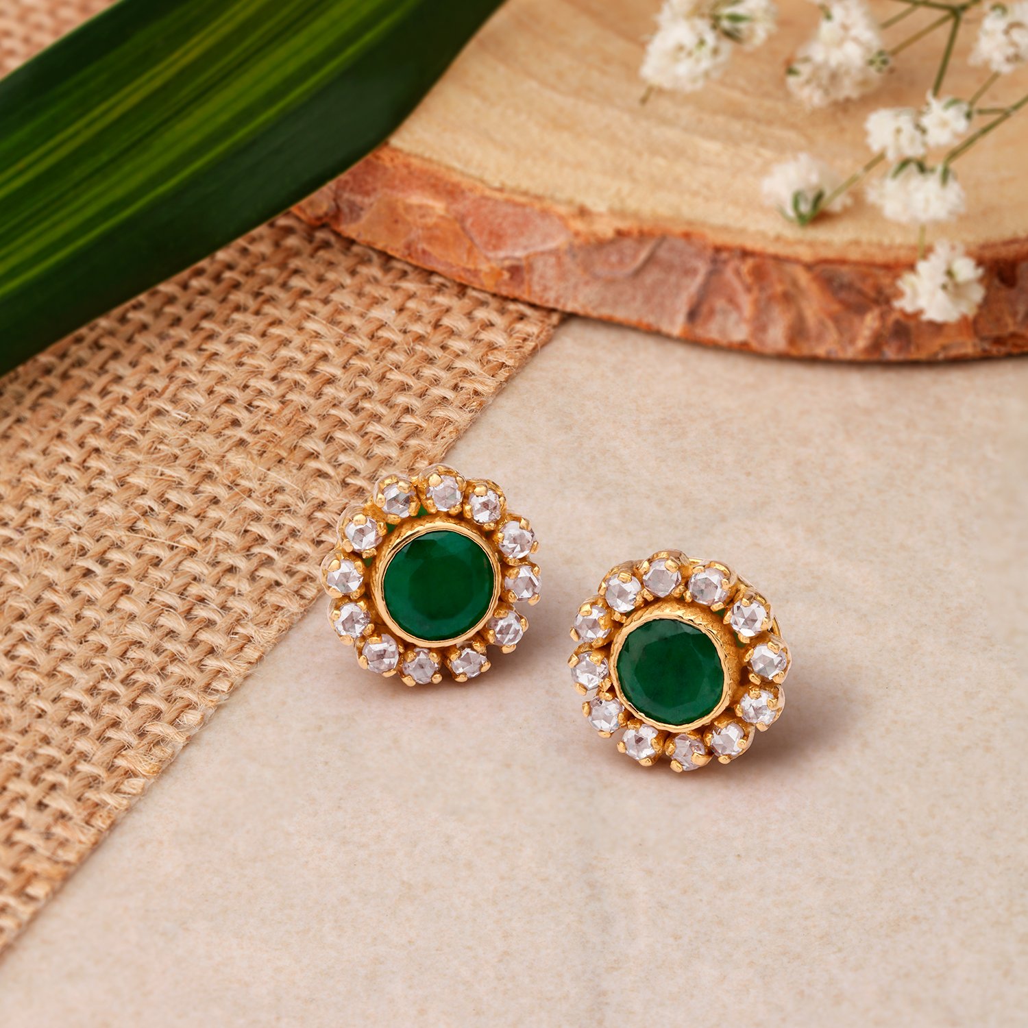 Tanishq on sale emerald stones