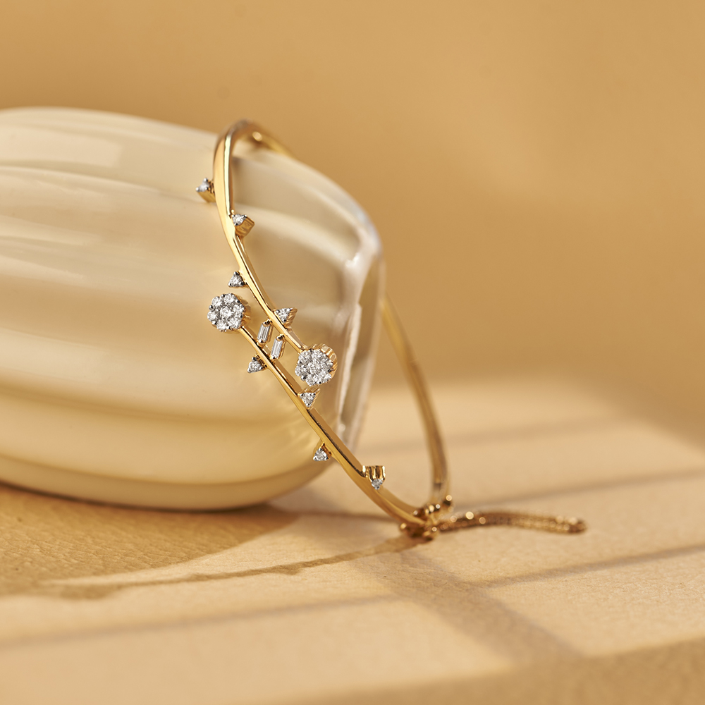 Ethereal Diamond Bangle