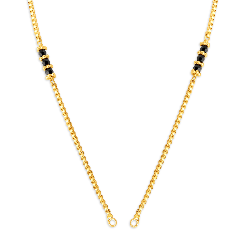 

Traditional Slender Gold Mangalsutra