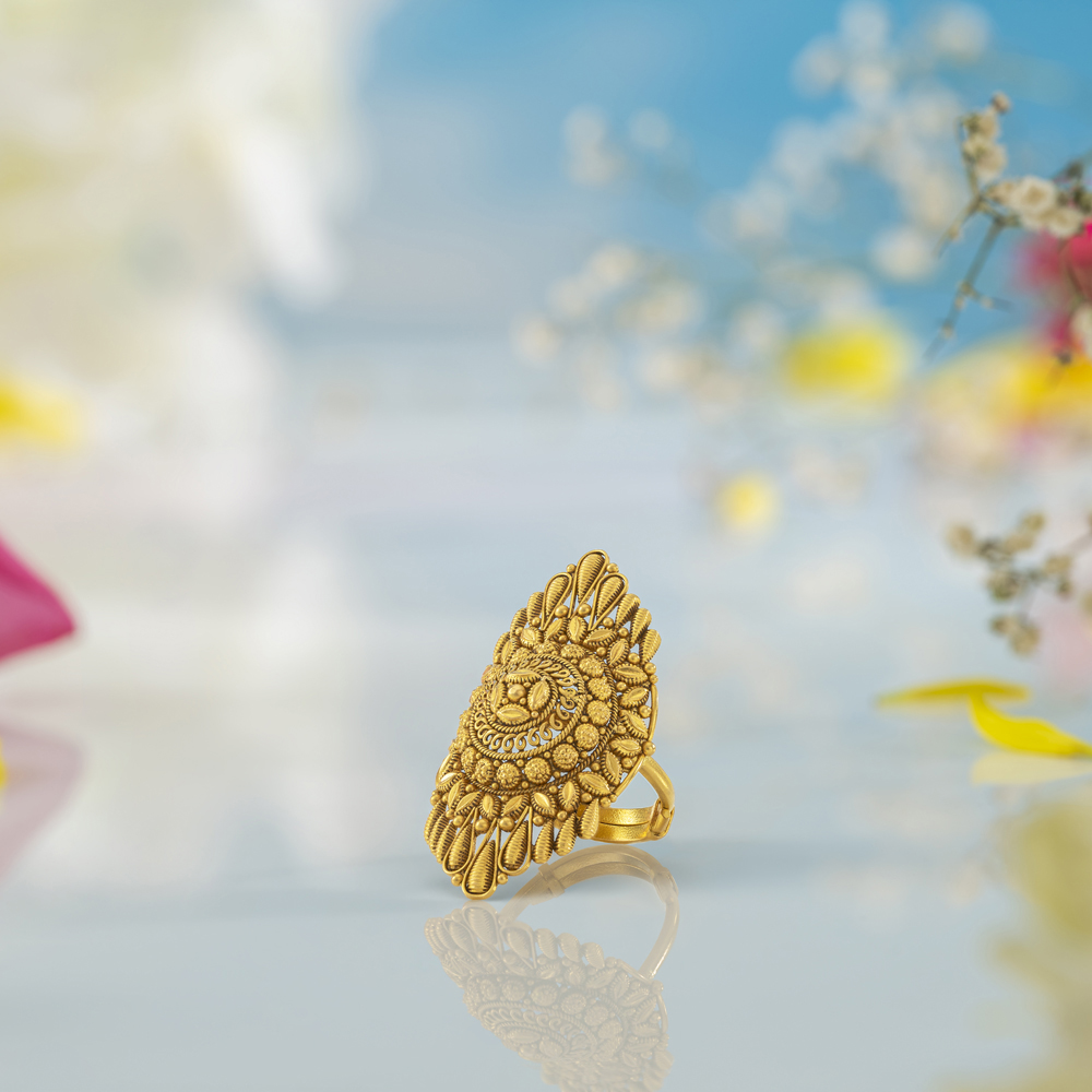 

Marvellous 22 Karat Gold Traditional Ring