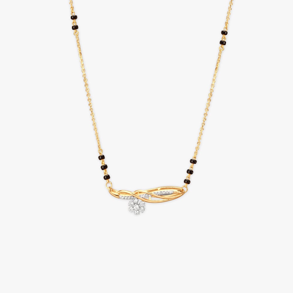 

Subtle Sophistication Diamond Mangalsutra