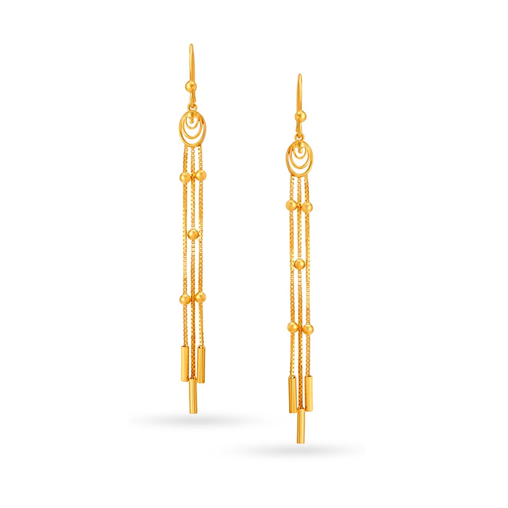 

Dreamcatcher Gold Hoop Earrings