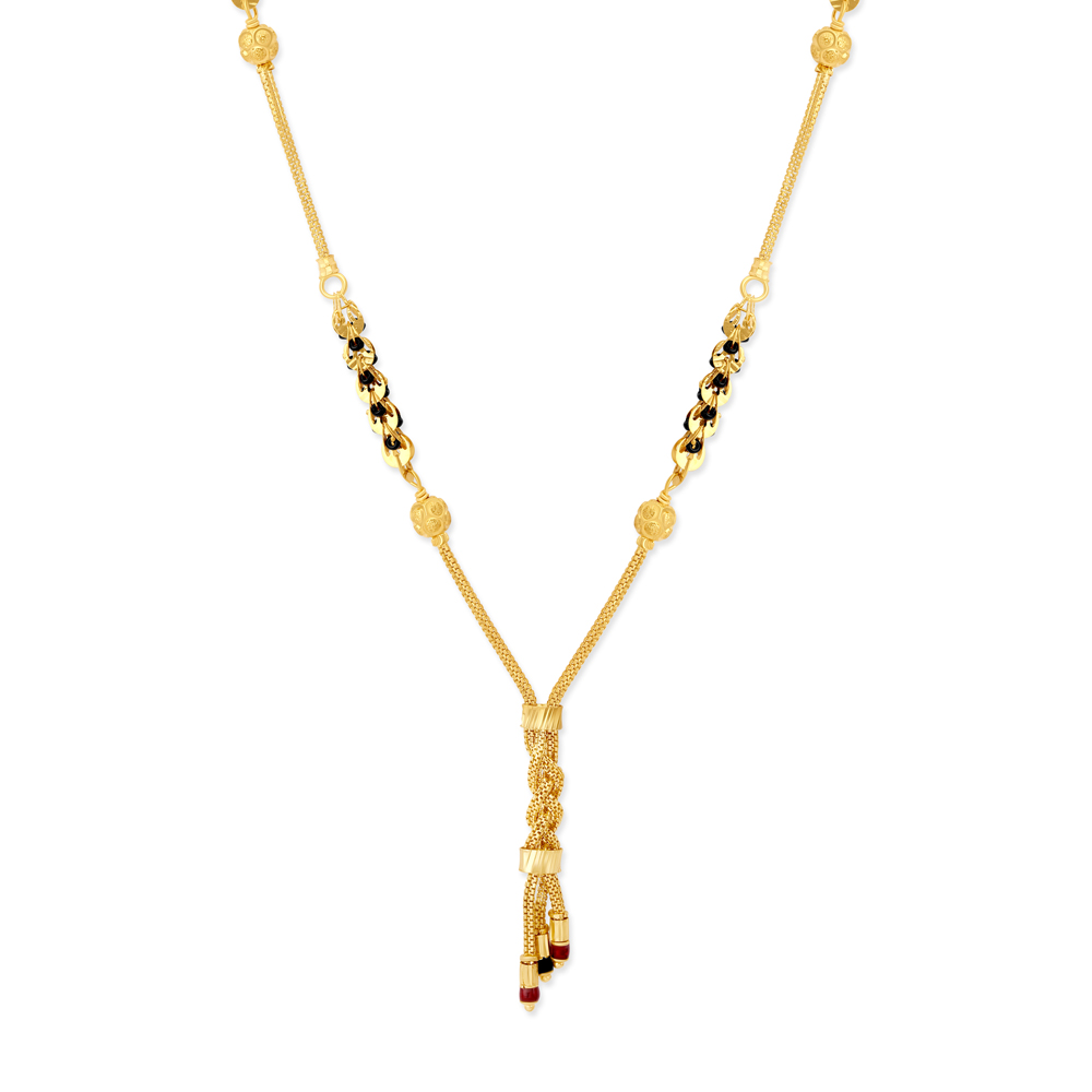 

Contemporary Braided Mangalsutra