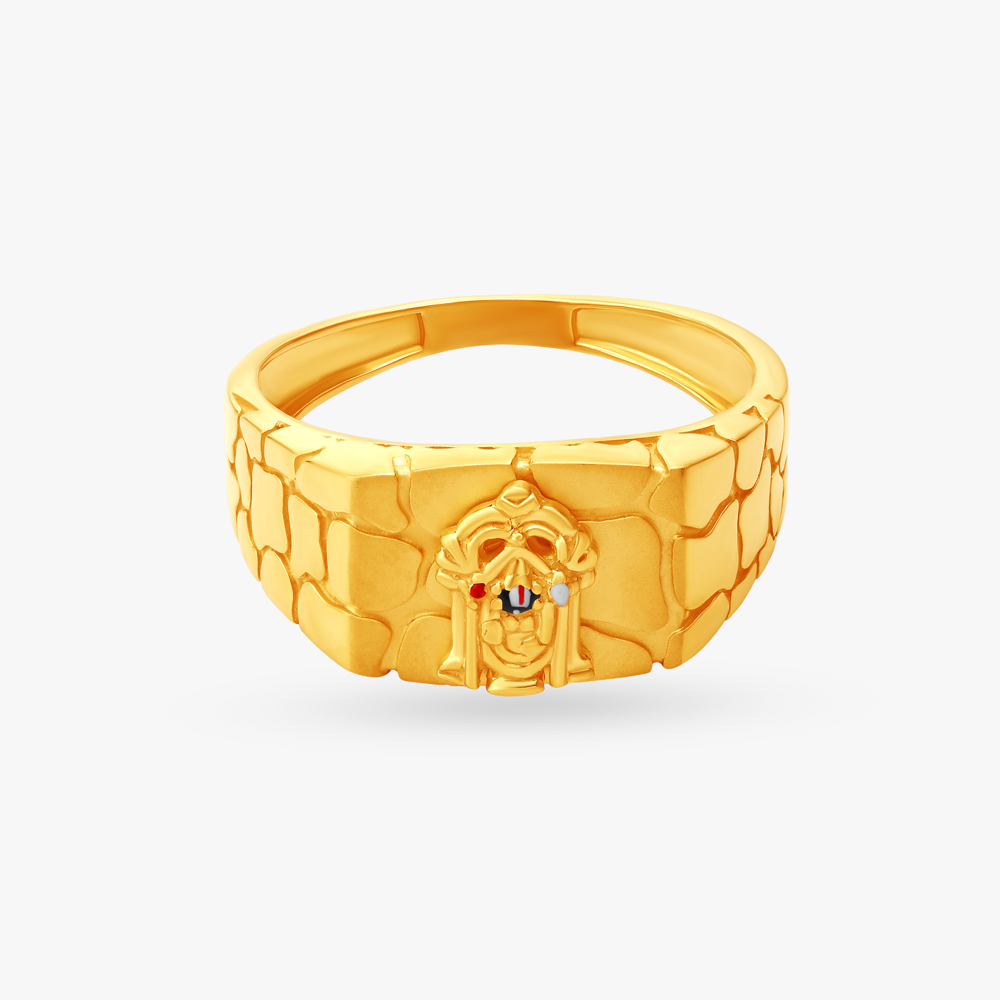 

God-Srinivasa Gold Finger Ring