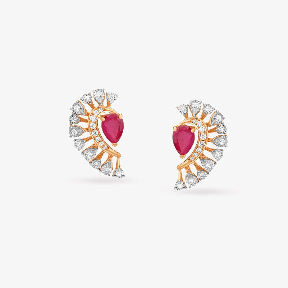 

Celestial Allure Diamond Stud Earrings