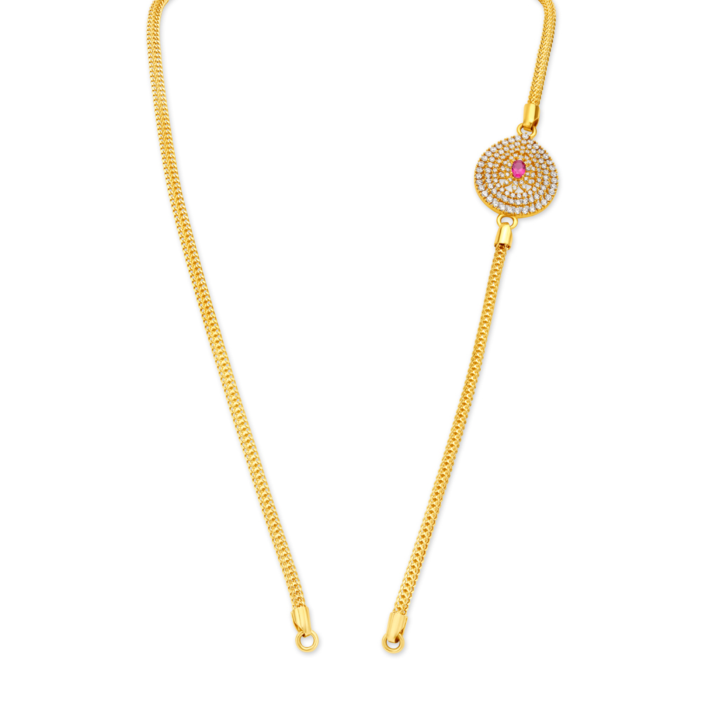 

Elegant Gold Mugappu Chain