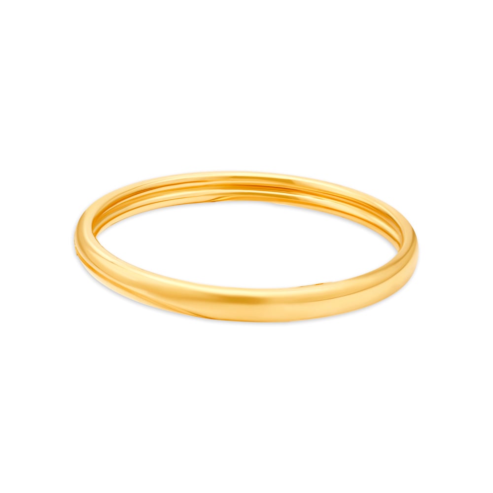 

Classic Plain Gold Bangle