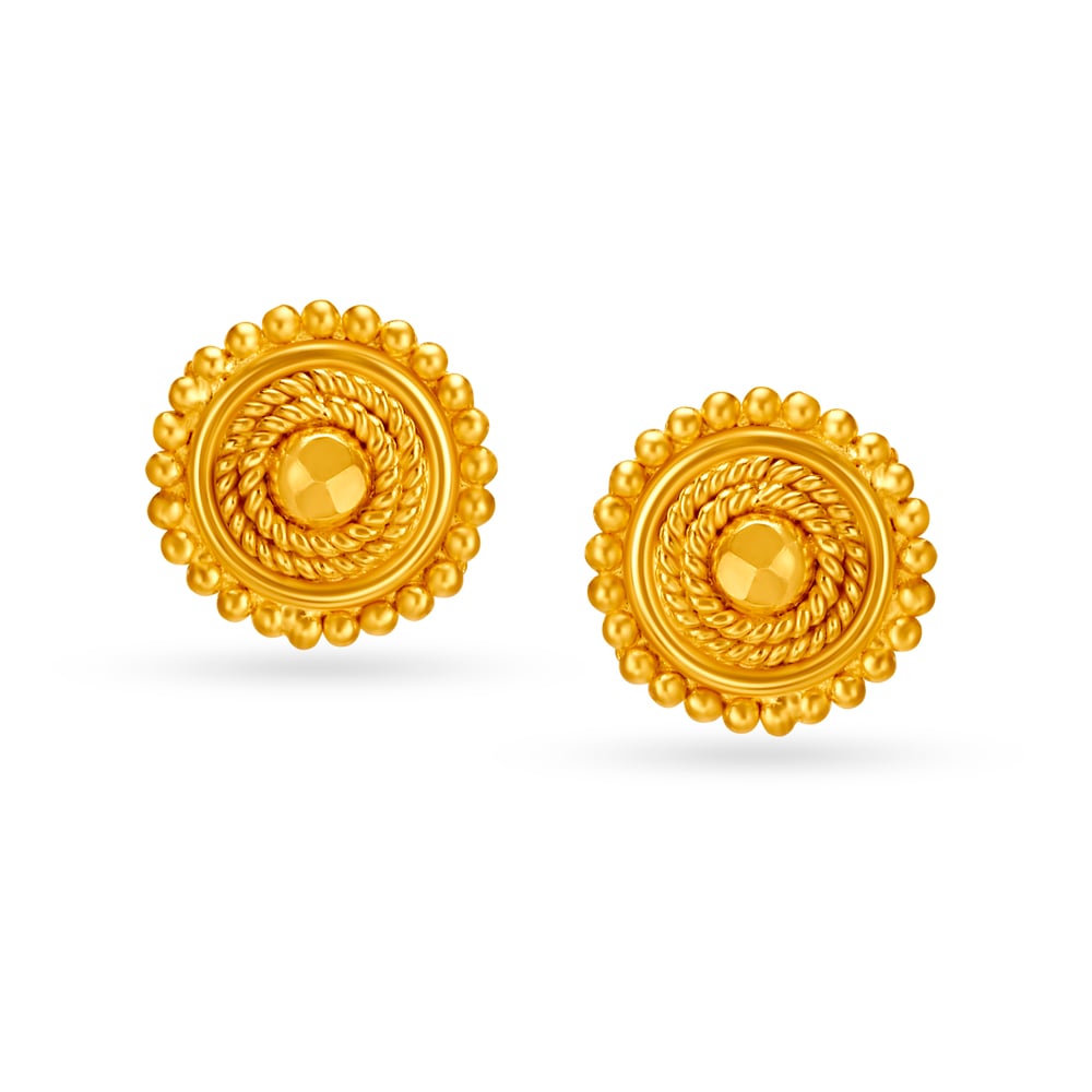 

Ornate Traditional Stud Earrings