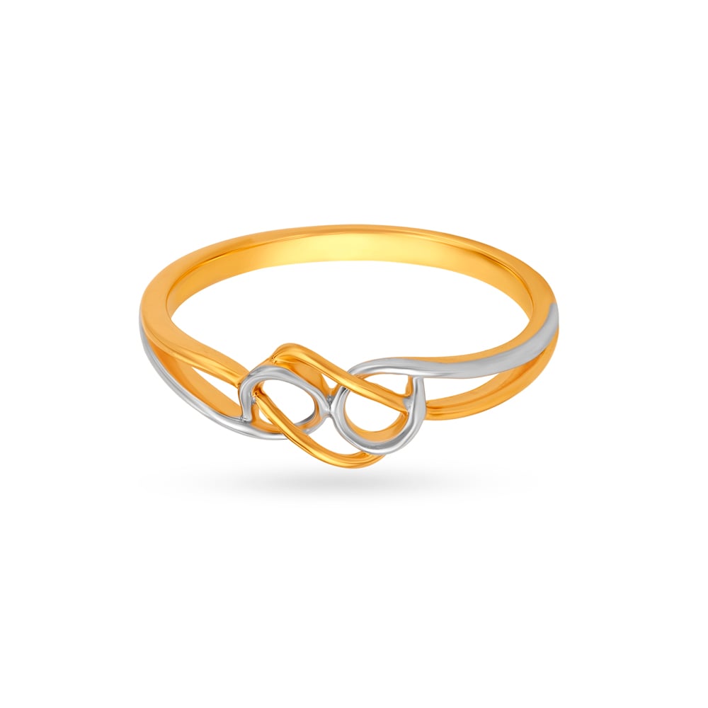 Minimalistic And Stylish Gold Finger Ring