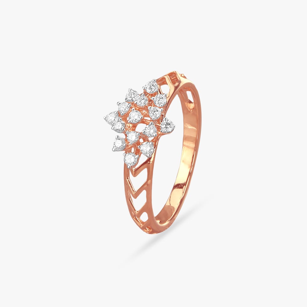 

Blossom Sparkle Diamond Finger Ring