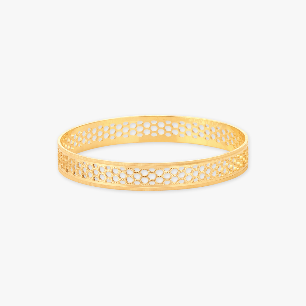 

Lattice Luxe Bangle