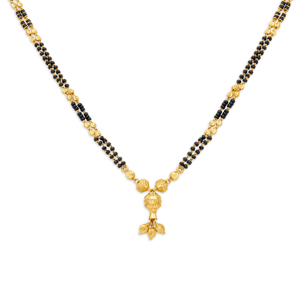 Tanishq gold mangalsutra designs deals with price