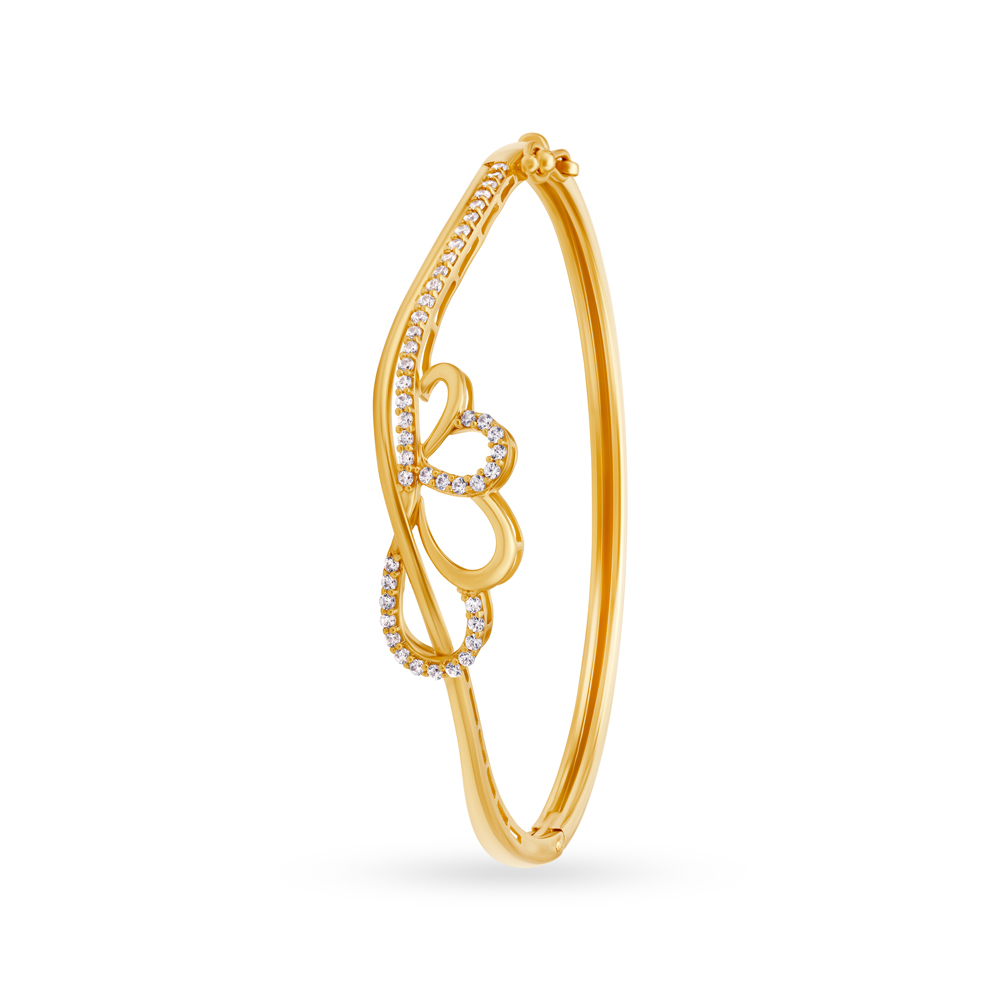 

Dainty Gold Bangle