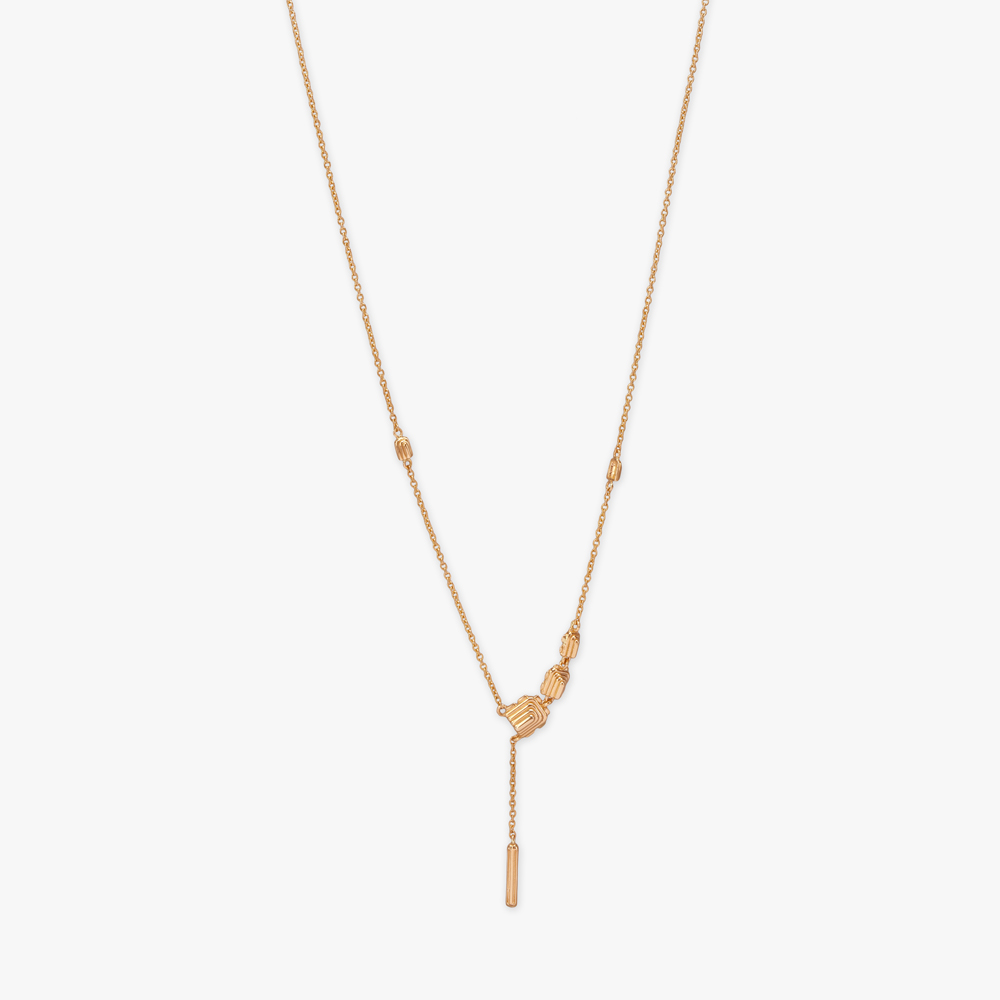 

Modern Luxe Gold Necklace Set