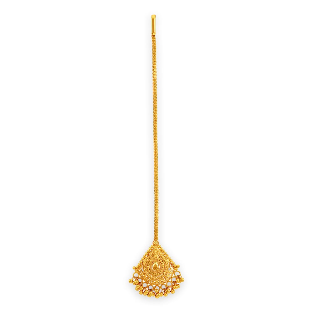 

Imperial Intricate Gold Maang Tikka