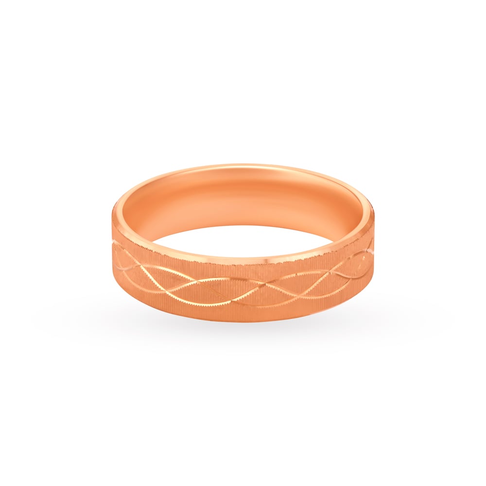 

Beautiful Textured Ring in Rose Gold