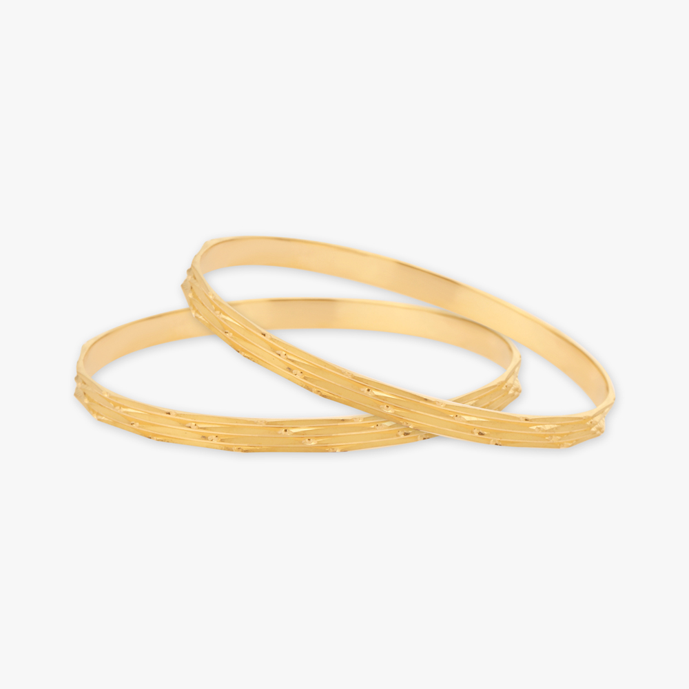 

Splendour Gold Bangles