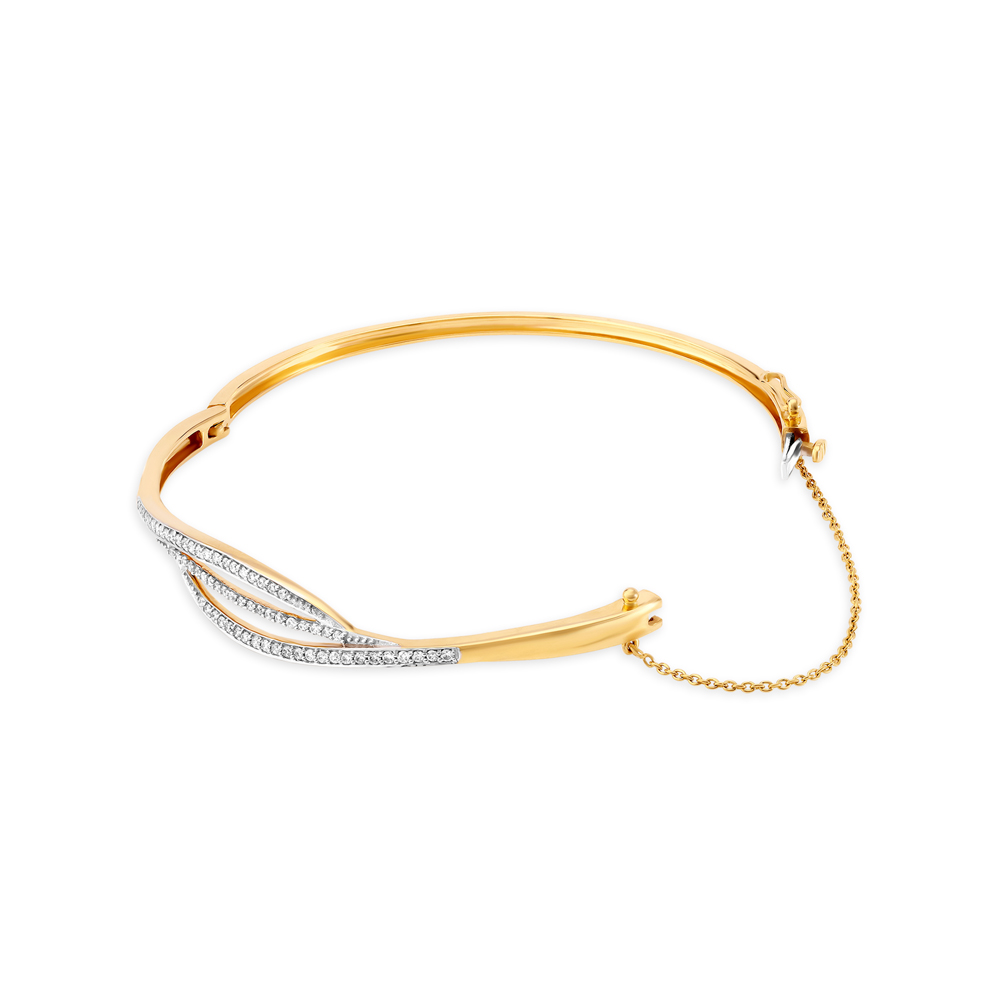 

Classy Minimal Diamond Bangle