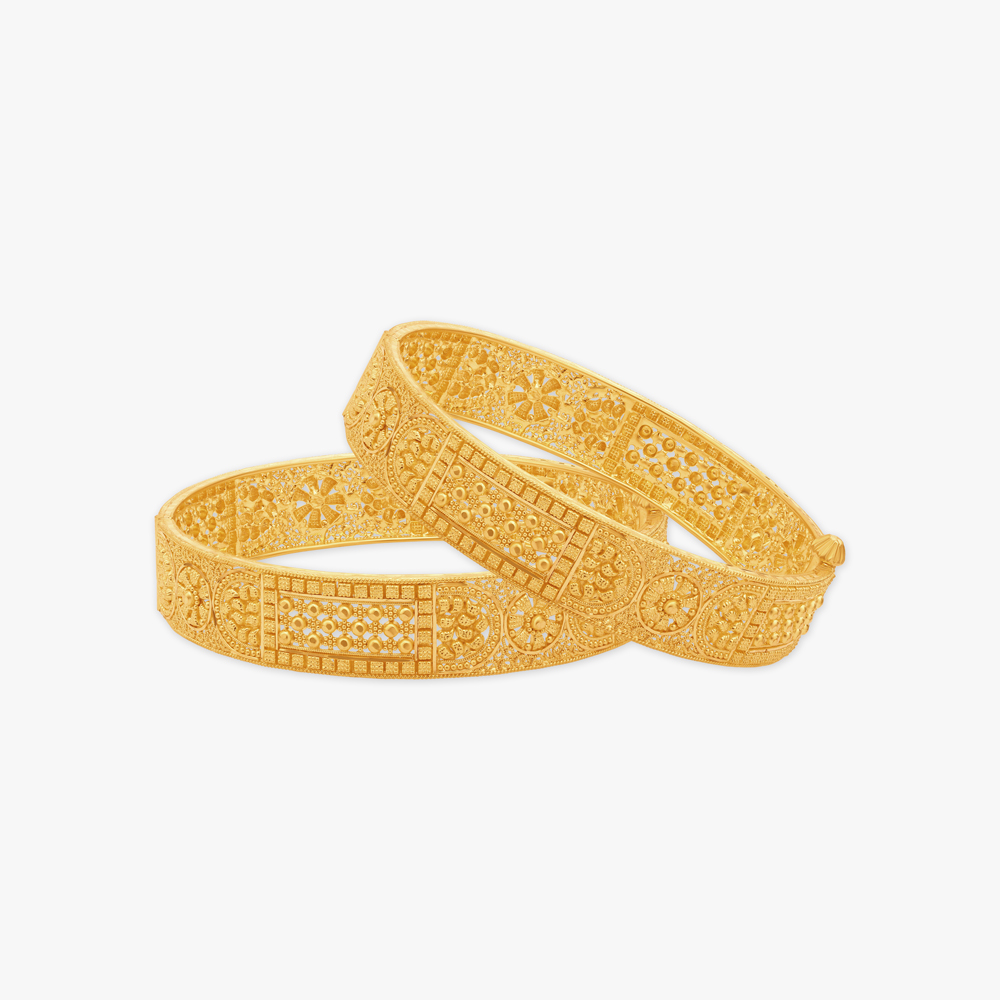 

Rays of Brilliance Bangles