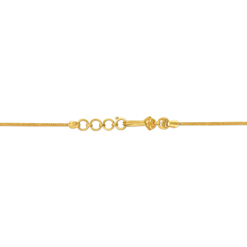 Minimal Gold and Black Bead Mangalsutra