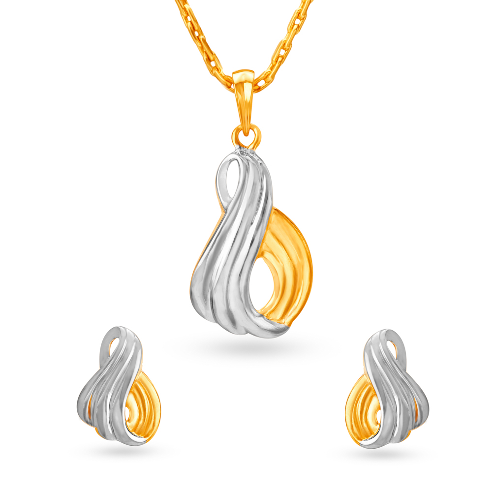 Enchanting Pendant and Earrings Set