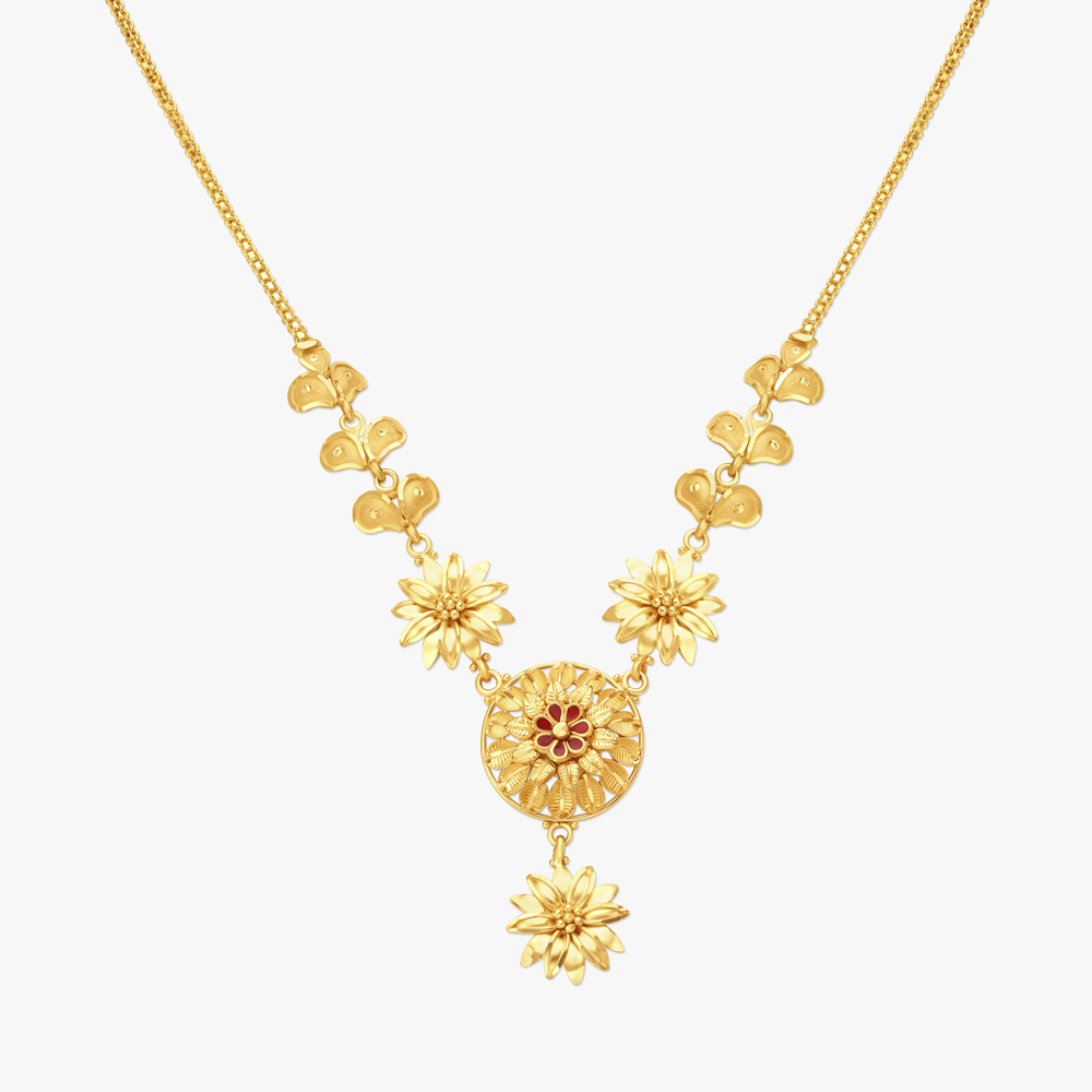 Radiant Floral Necklace