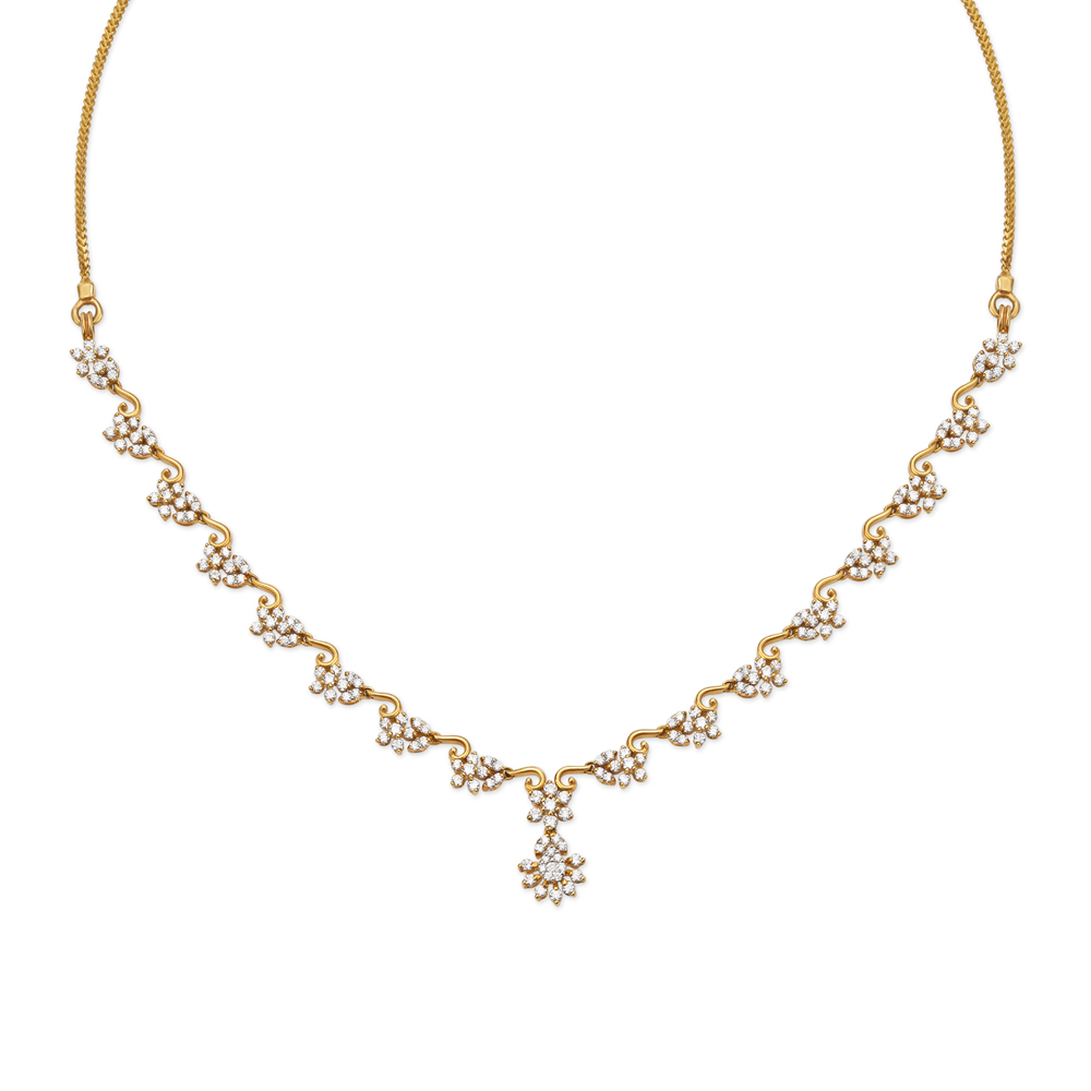 Dainty Diamond Necklace