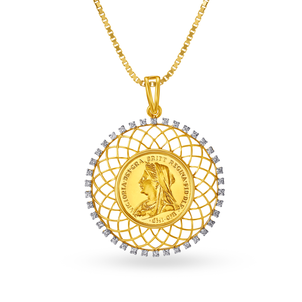 Queen victoria on sale coin necklace