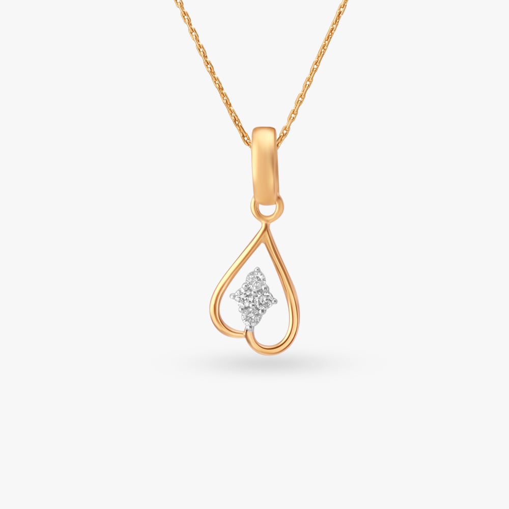 

Lovely Diamond Pendant for Kids