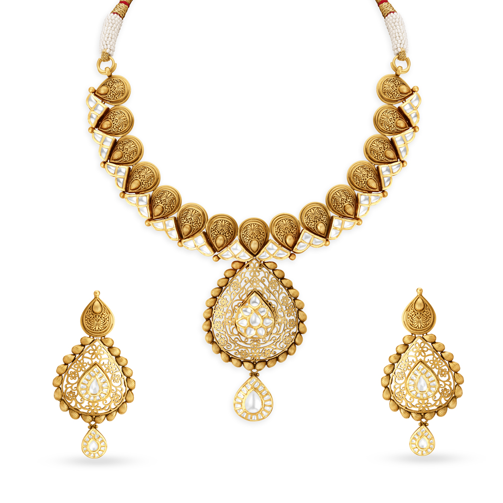 Necklace tanishq clearance jewellery