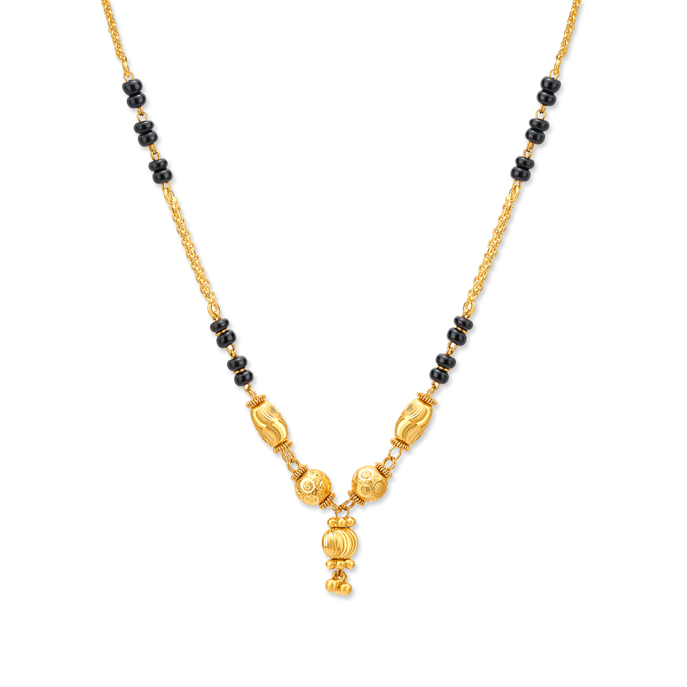 

Modish Ethereal Gold Mangalsutra